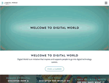 Tablet Screenshot of digitalworld.net